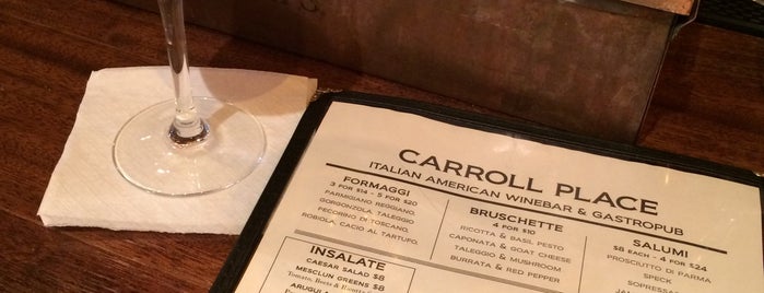 Carroll Place is one of NYC Cocktail Week 2015.