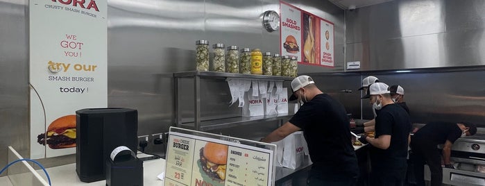 NORA Burger is one of Restaurants and Cafes in Riyadh 2.