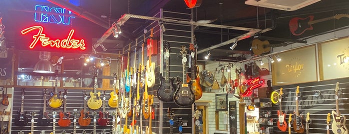 Mansons Guitar Shop is one of Take it away stores.