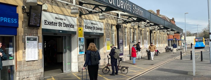 Exeter St Davids Railway Station (EXD) is one of First Great Western Network Main Stations.