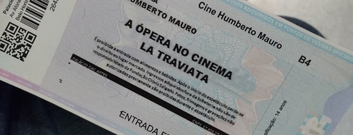 Cine Humberto Mauro is one of Top 10 favorites places in Belo Horizonte, Brasil.