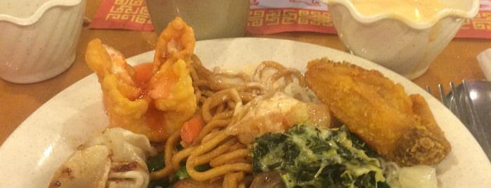 China Buffet is one of food.