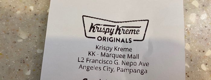 Krispy Kreme is one of Favorite Food.