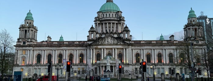 Belfast City Hall is one of Winter fell.