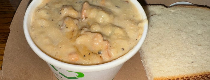 Alaskan Sourdough Bakery is one of The 15 Best Places for Clam Chowder in Seattle.
