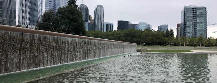 Bellevue Downtown Park is one of eastside's also awesome..