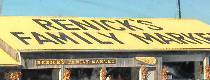 Renick's Family Market is one of สถานที่ที่ Mark ถูกใจ.