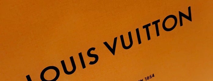 Louis Vuitton is one of Tempat yang Disukai 😳Terrill.