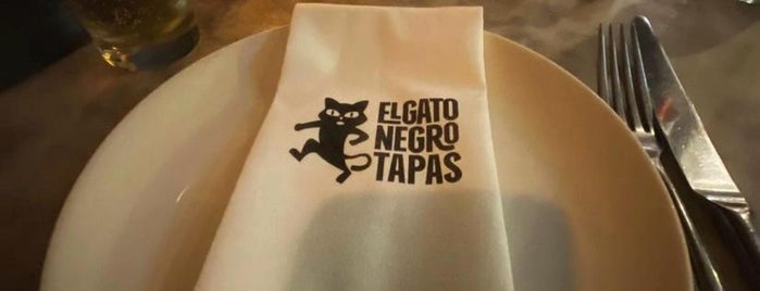 El Gato Negro Tapas is one of MAN - Food.