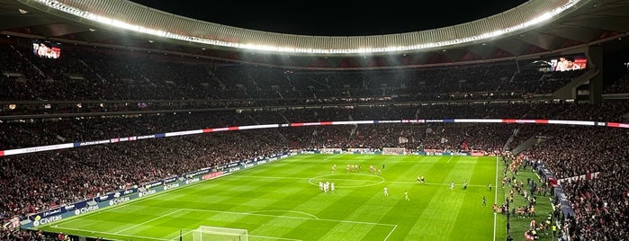 Estadio Civitas Metropolitano is one of Posti che sono piaciuti a Finn.