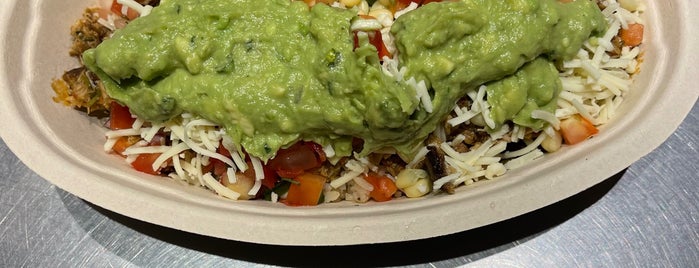 Chipotle Mexican Grill is one of my fav.