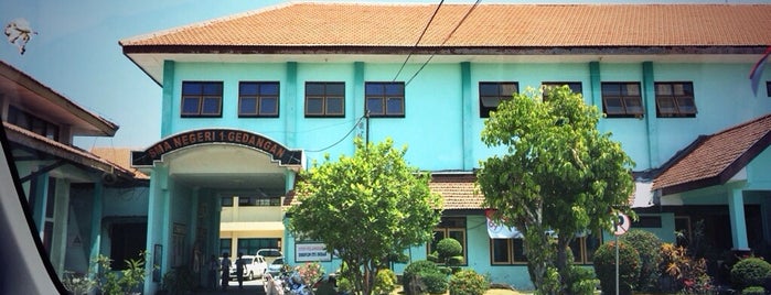 SMA Negeri 1 Gedangan is one of tempat kerenn di gedangan-juanda-sidoarjo.