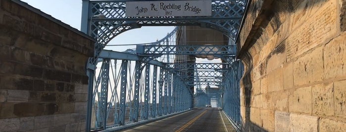 John A Roebling Suspension Bridge is one of Places to visit near Flexamat Erosion Control.