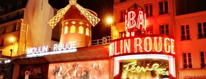 Moulin Rouge is one of First Time in Paris?.