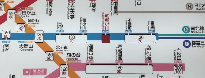 Musashi-koyama Station (MG03) is one of Lieux qui ont plu à Masahiro.
