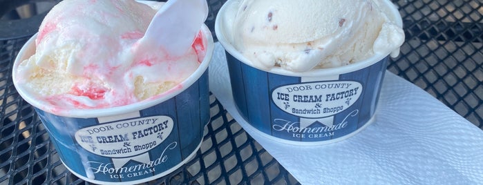 Door County Ice Cream Factory is one of Door County.