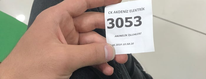 CLK Akdeniz Elektrik Dağıtım is one of Orte, die . gefallen.