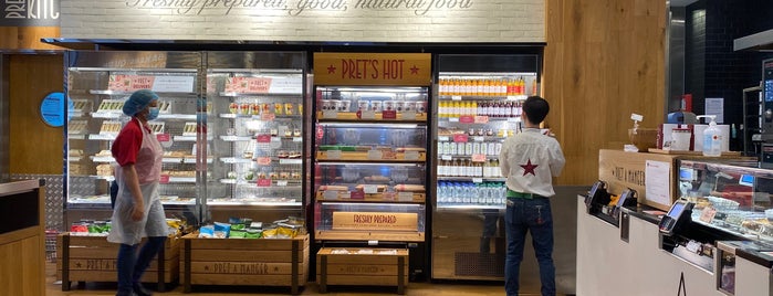 Pret A Manger is one of Samta's Saved Places.