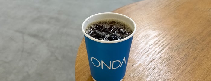 ONDA COFFEE is one of Riyadh cafes ☕️.