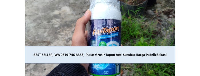 Agen Tapon Anti Sumbat Bekasi