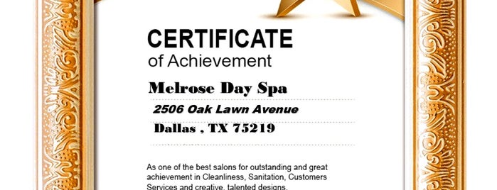 MELROSE DAY SPA is one of The 15 Best Places for Pedi in Dallas.