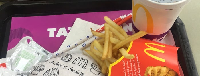 McDonald's is one of Pizza 🍕 ➖hamburger➖Fastfood.