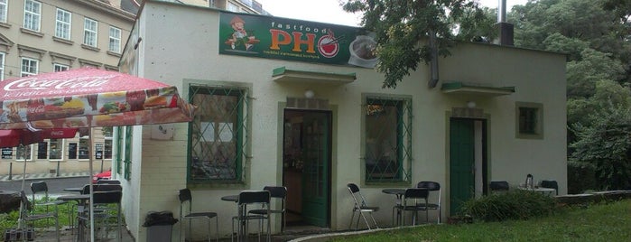 Fastfood Pho is one of Karlin.