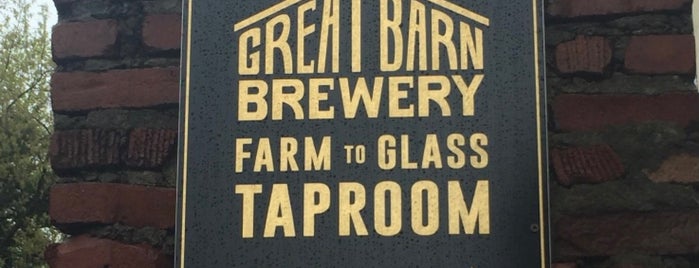 Great Barn Taproom is one of Locais salvos de G.