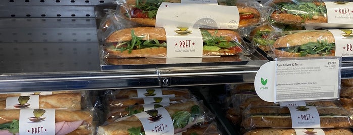 Pret A Manger is one of Favoritos.