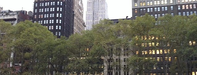 Bryant Park is one of NY for first timers.