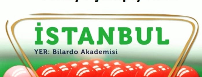 Bilardo Akademisi is one of Istanbul.
