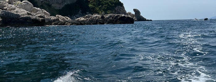 Grotta Bianca is one of Amalfi coast , Italy.