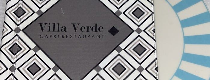 Villa Verde Ristorante is one of Food in italy.