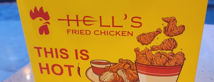 Hell's Fried Chicken is one of CLE.