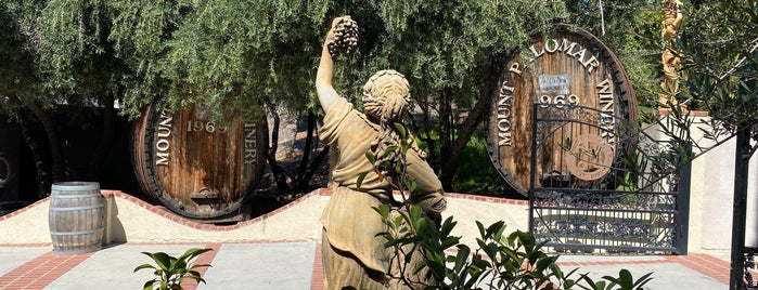 Mount Palomar Winery is one of Winery list.