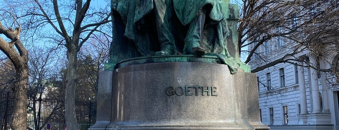 Goethe-Denkmal is one of Vienna.