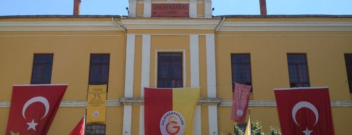Galatasaray Lisesi is one of Lugares favoritos de Ahmet Zafer.