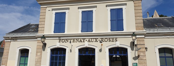 RER Fontenay-aux-Roses [B] is one of Paris Metro.