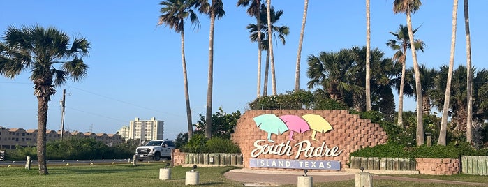 South Padre Island Sign is one of SPI vacation.