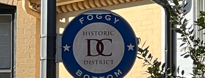 Foggy Bottom is one of Landmarks, Historical Sites, Parks and Museums.