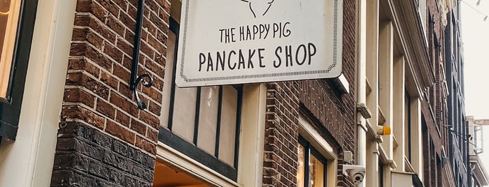 The Happy Pig Pancake Shop is one of Ams2020.