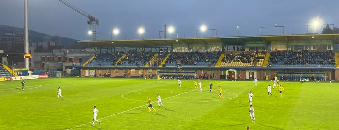 Fotbalový stadion Letná is one of Fotbalové stadiony ČR - 2.liga (2012/2013).