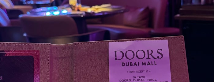 Doors is one of Dubai.