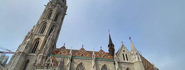 Mátyás-templom torony is one of Budapest [all].