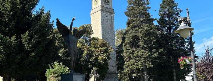 Саат кула | Clock tower is one of MAKEDONYA 💜.
