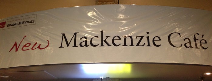 Mackenzie Cafe is one of SFU Burnaby.