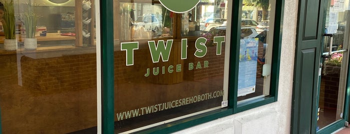 Twist Juice Bar is one of Rehoboth.