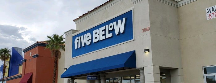 Five Below is one of west us.
