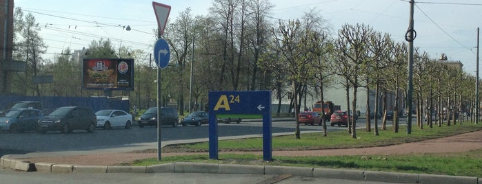 Neste Oil АЗС №433 (A24) is one of Заправки Петербурга.