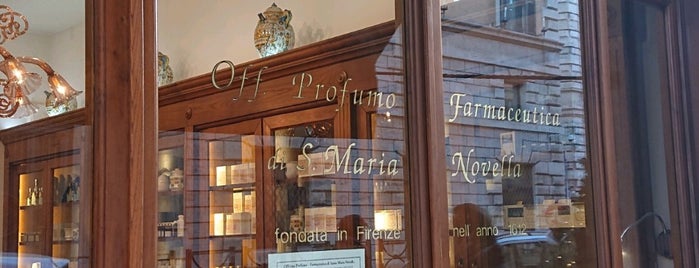 Officina Profumo Farmaceutica Di Santa Maria Novella is one of Rome Italy.